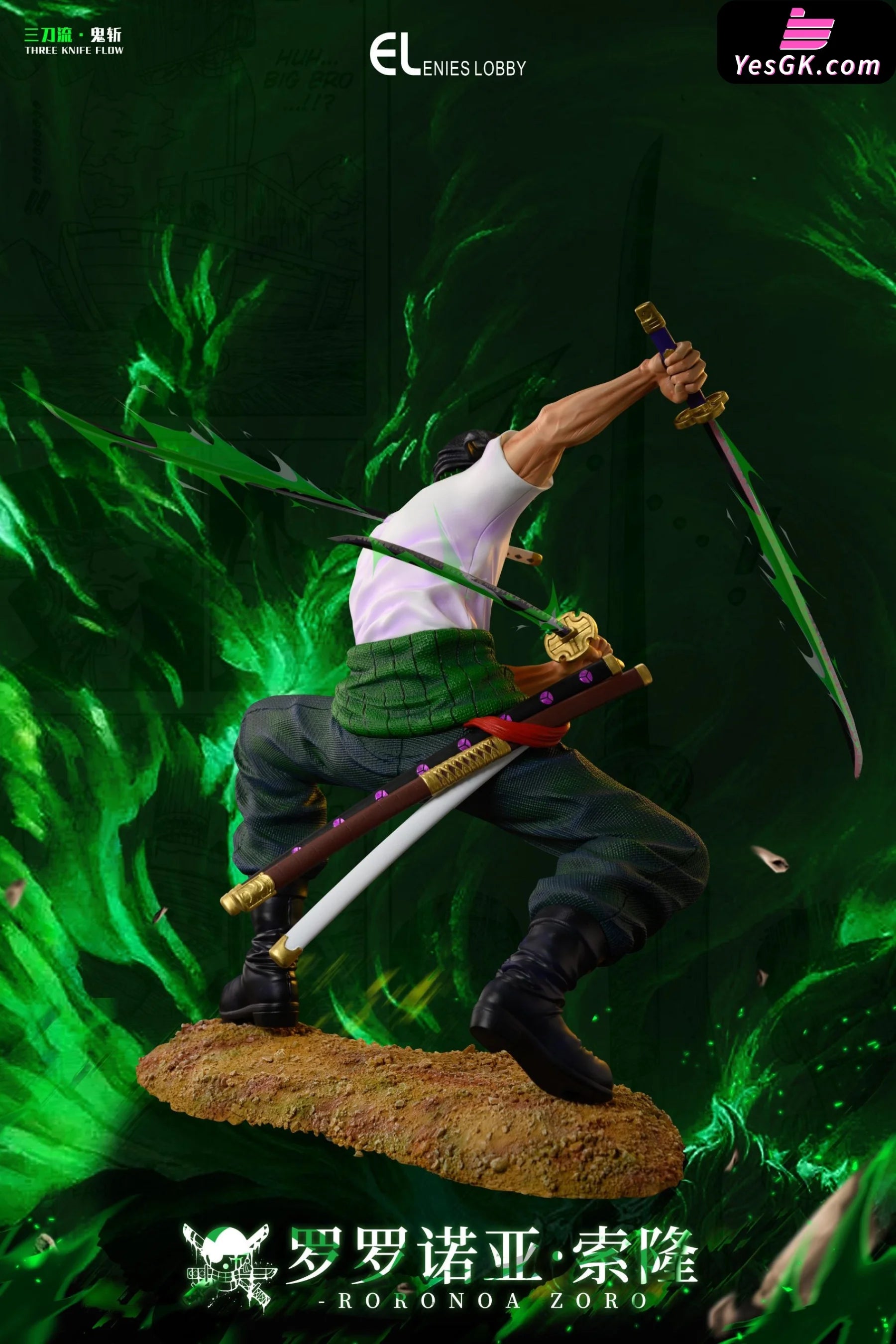 One Piece Zoro Statue - Enies Lobby Studio [Pre-Order]