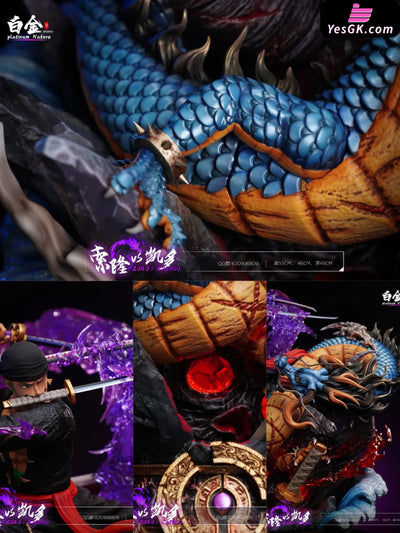 One Piece Zoro VS Kaido Resin Statue - BaiJing Studio [Pre-Order Closed] One Piece