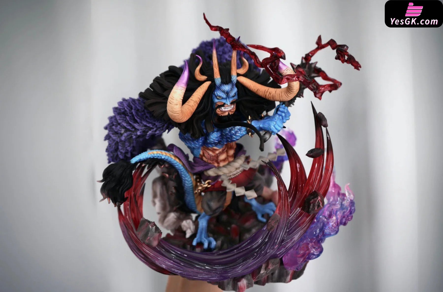 Onigashima Series Half Beast Form Kaido Resin Statue - G5 Studio [In S ...