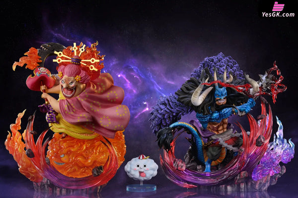 Onigashima Series Half Beast Form Kaido Resin Statue - G5 Studio [In Stock]