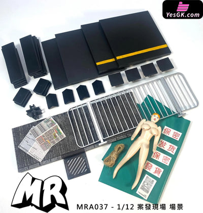 Original 1/12 Crime Scene MRA037 & Crime Investigation Team Member MRA038 (Licensed) Action Figure - MR.Figures Studio