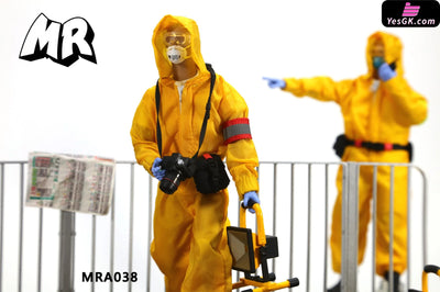 Original 1/12 Crime Scene MRA037 & Crime Investigation Team Member MRA038 (Licensed) Action Figure - MR.Figures Studio