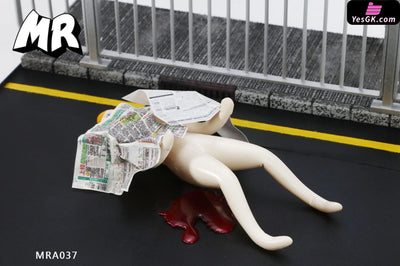 Original 1/12 Crime Scene MRA037 & Crime Investigation Team Member MRA038 (Licensed) Action Figure - MR.Figures Studio