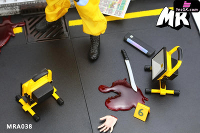 Original 1/12 Crime Scene MRA037 & Crime Investigation Team Member MRA038 (Licensed) Action Figure - MR.Figures Studio