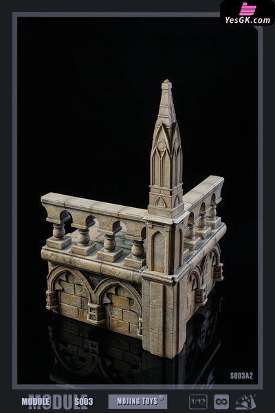 Original 1/12Module Series Gothic Roof and Staircase Scene S003 (Licensed) Statue - MOjingToys Studio [Pre-Order