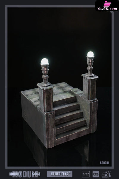 Original 1/12Module Series Gothic Roof and Staircase Scene S003 (Licensed) Statue - MOjingToys Studio [Pre-Order