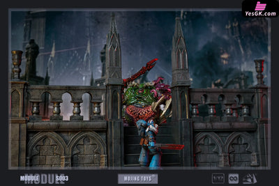 Original 1/12Module Series Gothic Roof and Staircase Scene S003 (Licensed) Statue - MOjingToys Studio [Pre-Order