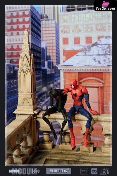 Original 1/12Module Series Gothic Roof and Staircase Scene S003 (Licensed) Statue - MOjingToys Studio [Pre-Order