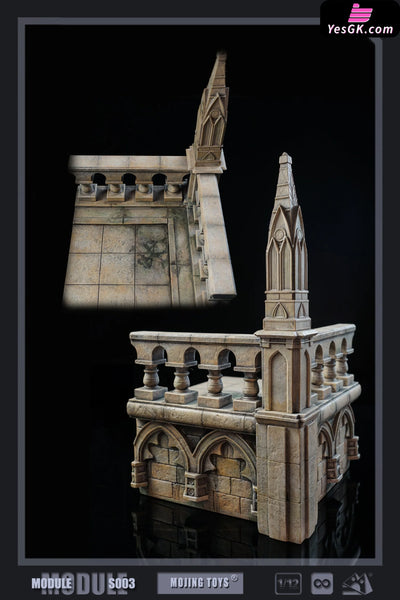 Original 1/12Module Series Gothic Roof and Staircase Scene S003 (Licensed) Statue - MOjingToys Studio [Pre-Order
