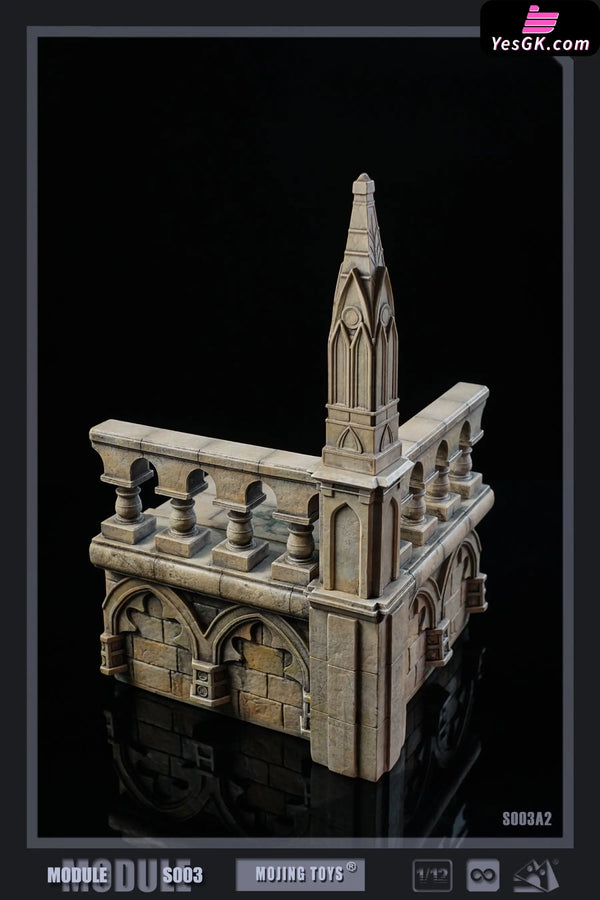 Original 1/12Module Series Gothic Roof and Staircase Scene S003 (Licensed) Statue - MOjingToys Studio [Pre-Order