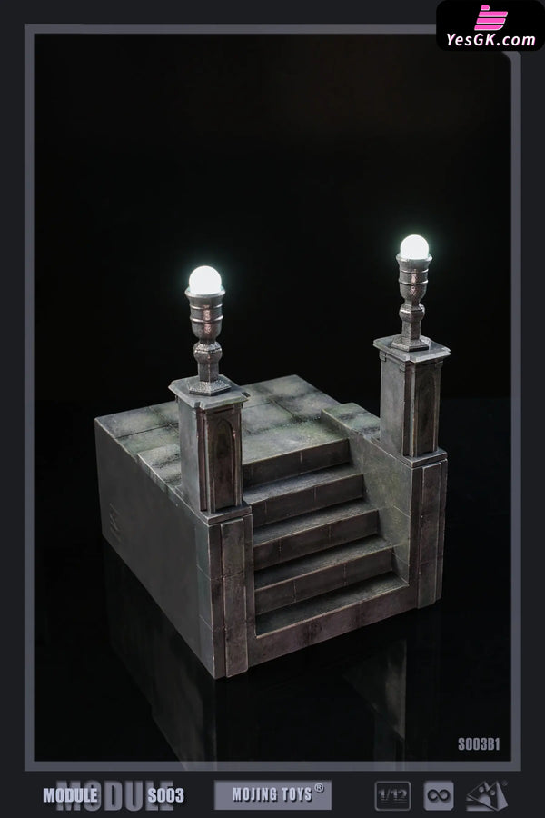 Original 1/12Module Series Gothic Roof and Staircase Scene S003 (Licensed) Statue - MOjingToys Studio [Pre-Order