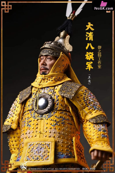 Original 1/6 Eight Banners Plain Blue Banner KOC009 Plain Yellow Banner KOC010 (Licensed) Action Figure - Yu Zhi Mao