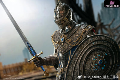 Original 1/6 Enchanted Knight #Ds02 White Copper Statue - Helio Studio [Pre-Order] Design