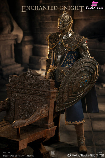 Original 1/6 Enchanted Knight #Ds02 White Copper Statue - Helio Studio [Pre-Order] Design