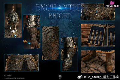 Original 1/6 Enchanted Knight #Ds02 White Copper Statue - Helio Studio [Pre-Order] Design