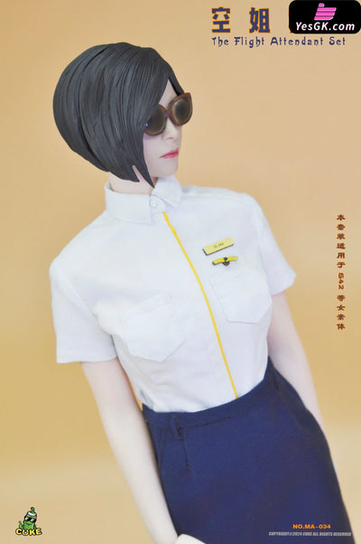 Original 1/6 Flight Attendant Set MA-034 (Licensed) Model Accessories - CUKE TOYS Studio [Pre-Order Closed] Original