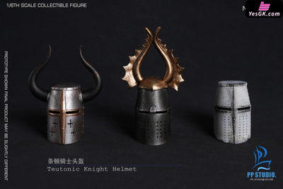 Original 1/6 Teutonic Knight Alloy Helmet Set PP2011 (Licensed) Peripheral - PP Studio [Pre-Order] Original Design