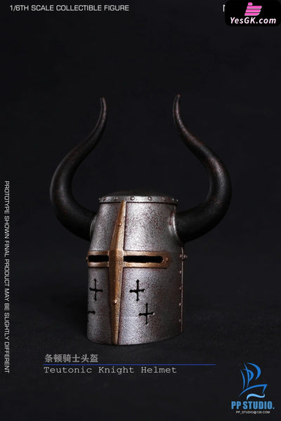 Original 1/6 Teutonic Knight Alloy Helmet Set PP2011 (Licensed) Peripheral - PP Studio [Pre-Order] Original Design