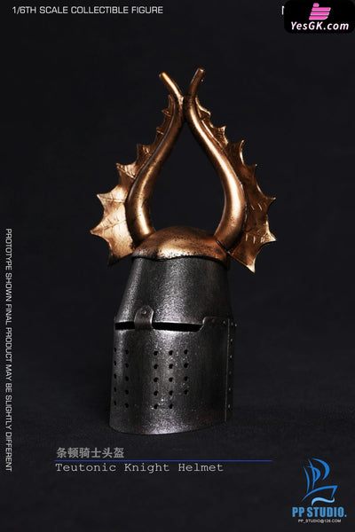 Original 1/6 Teutonic Knight Alloy Helmet Set PP2011 (Licensed) Peripheral - PP Studio [Pre-Order] Deposit Original