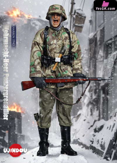 Original 1/6 WWII Wehrmacht-Heer Panzergrenadier Kharkov 1943 (Licensed) Action Figure - UJINDOU Studio [Pre-Order]