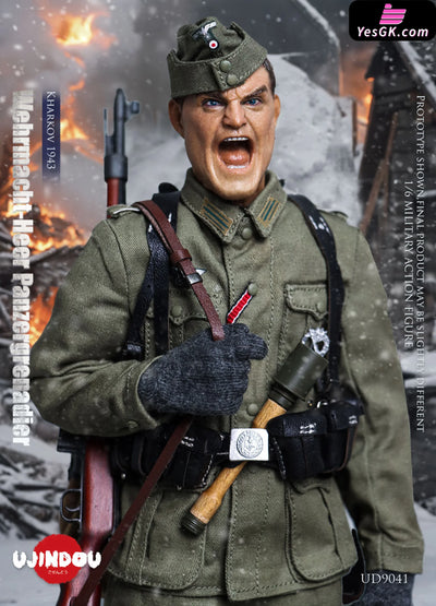 Original 1/6 WWII Wehrmacht-Heer Panzergrenadier Kharkov 1943 (Licensed) Action Figure - UJINDOU Studio [Pre-Order]