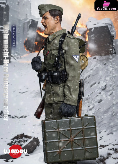 Original 1/6 WWII Wehrmacht-Heer Panzergrenadier Kharkov 1943 (Licensed) Action Figure - UJINDOU Studio [Pre-Order]