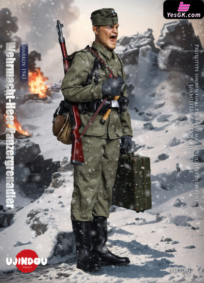 Original 1/6 WWII Wehrmacht-Heer Panzergrenadier Kharkov 1943 (Licensed) Action Figure - UJINDOU Studio [Pre-Order]