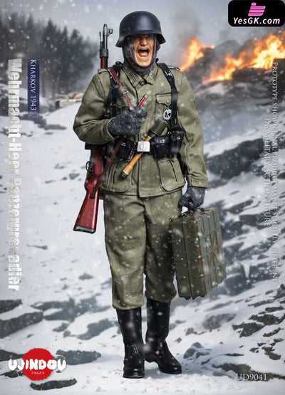 Original 1/6 WWII Wehrmacht-Heer Panzergrenadier Kharkov 1943 (Licensed) Action Figure - UJINDOU Studio [Pre-Order]