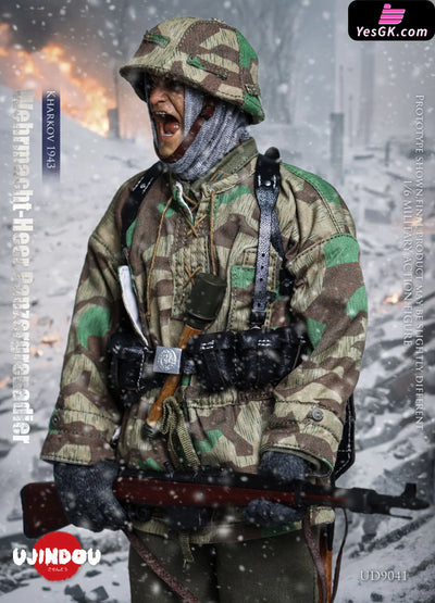 Original 1/6 WWII Wehrmacht-Heer Panzergrenadier Kharkov 1943 (Licensed) Action Figure - UJINDOU Studio [Pre-Order]