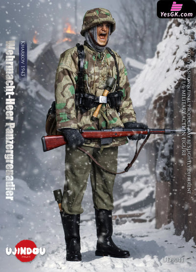 Original 1/6 WWII Wehrmacht-Heer Panzergrenadier Kharkov 1943 (Licensed) Action Figure - UJINDOU Studio [Pre-Order]
