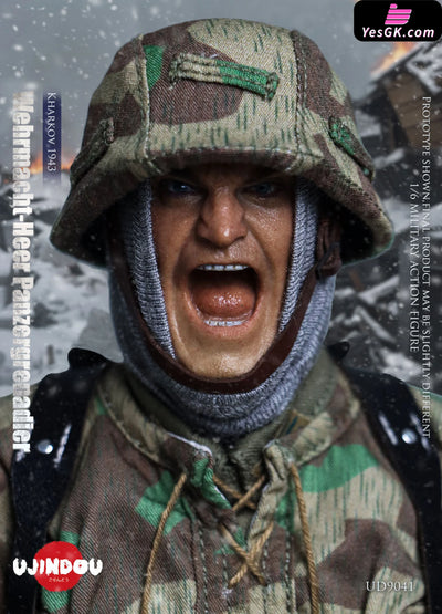 Original 1/6 WWII Wehrmacht-Heer Panzergrenadier Kharkov 1943 (Licensed) Action Figure - UJINDOU Studio [Pre-Order]