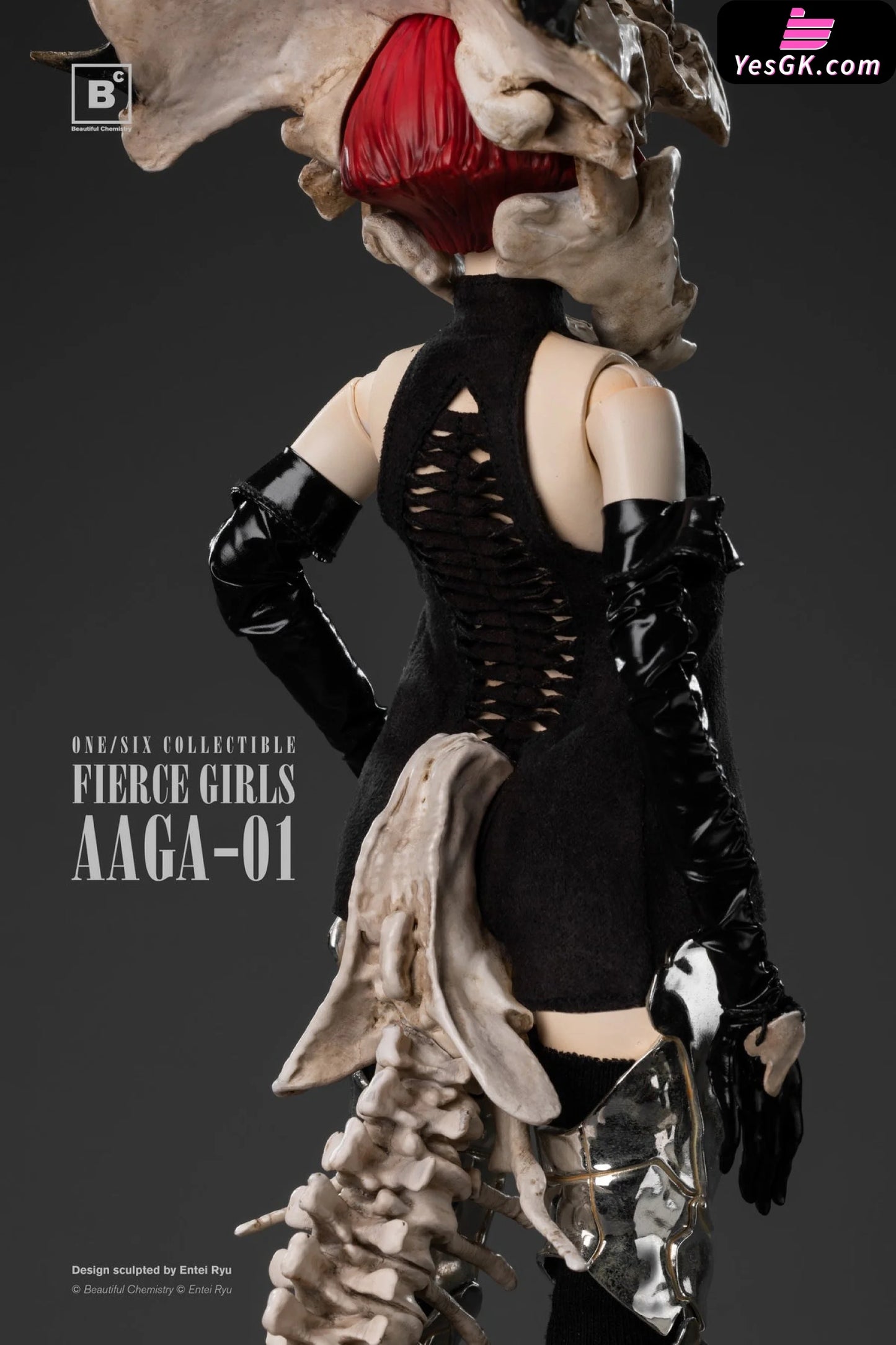 Original 1/6Th Scale Fierce Girls Series Bone Girl Aaga-01 Statue - Beautiful Chemistry Studio