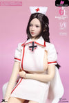 Original 16 Sweetheart Nurse Head Sculpture Costume Set K-004A K-004B K-004C Action Figure - Jktoys