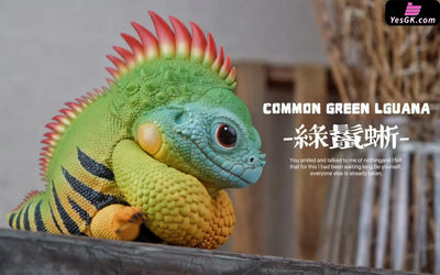Original 2024 Common Green Iguana (Licensed) Statue - Natural Science Book Studio [Pre-Order] Original Design