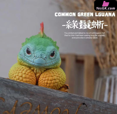 Original 2024 Common Green Iguana (Licensed) Statue - Natural Science Book Studio [Pre-Order] Original Design