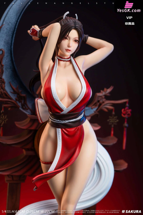 Original Akura Sakura 1/4 GK Statue - Fallen Angel Studio [In-Stock] - Full Payment / Red Battle Suit - Original Design