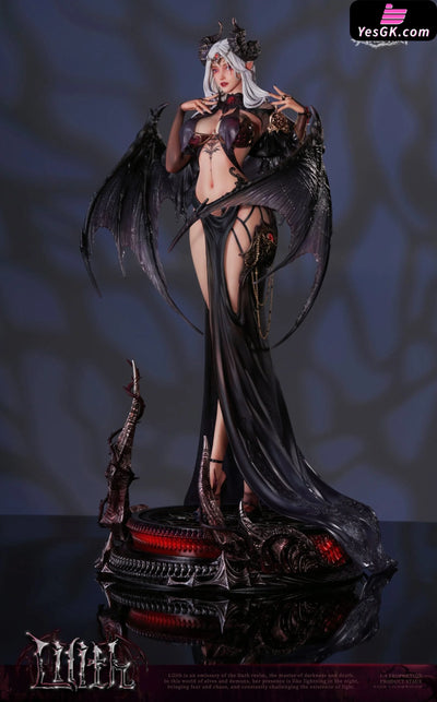 Original Amerfort Artist Cooperative Brand: The Fifth Bullet Of The Genie Series Lilith Resin