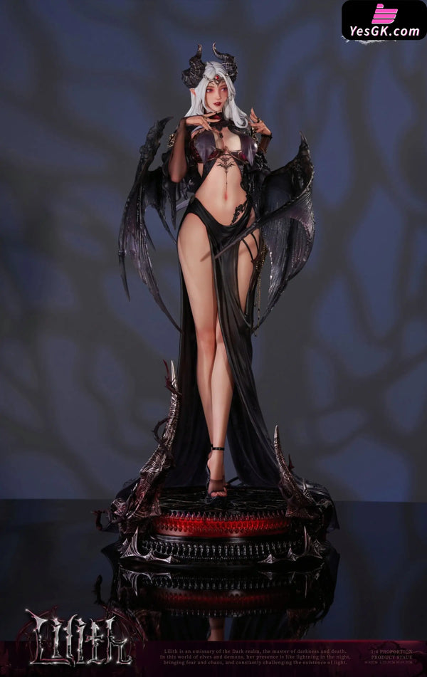Original Amerfort Artist Cooperative Brand: The Fifth Bullet Of The Genie Series Lilith Resin