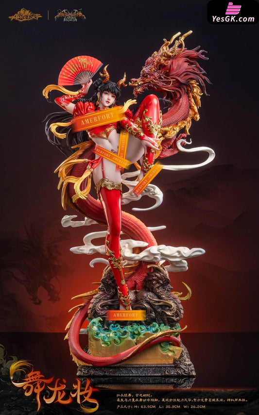 Original Amerfort Licensed Dragon Dance Makeup Statue Afyc-Wlz09 (Licensed) - Pj Studio [Pre-Order]