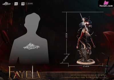 Original AmerFort Sacrifice Knight Fayela (Licensed) Statue - PJ Studio [Pre-Order Closed] Full Payment Original Design