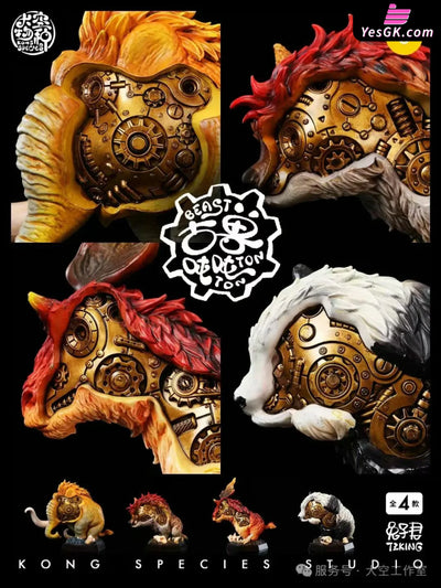 Original Ancient Beast Ton Ton #6 Statue - Kong Species Studio [In-Stock] - Full Payment / Set: A + B + C + D