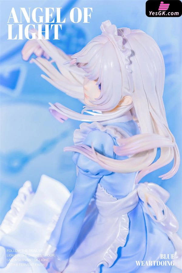 Original Angel Of Light-Black & Blue Pink Resin Statue - Weartdoing Studio [Pre-Order] Design