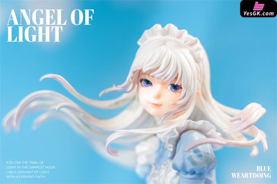 Original Angel Of Light-Black & Blue Pink Resin Statue - Weartdoing Studio [Pre-Order] Design