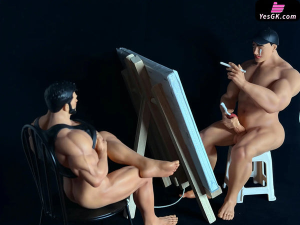 Original Art Studio Series Model X Painter Statue (Licensed) - Salted Fish Studio [Pre-Order Closed] - Original Design