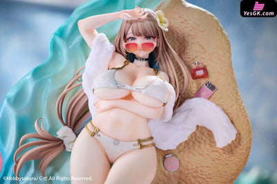Original Asako Fuyuyama: Summer Beach Date Statue - Hobby Sakura