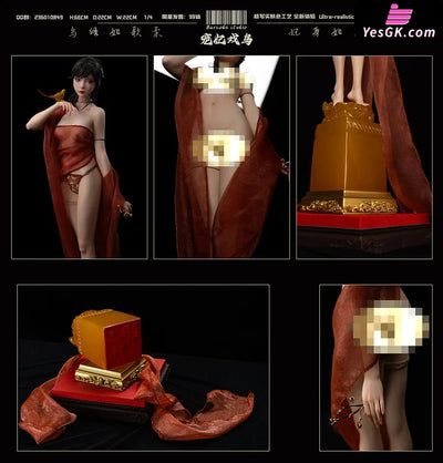 Original Beloved Concubine Playing Birds 1/4 Statue - Barcode Studio [In-Stock] - Full Payment - Original Design
