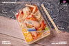 Original Bento Girl Cheese Baked Shrimp Japanese Chicken Steak Resin Statue - Weartdoing Studio