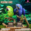Original Bird Series Ara Ambigua & Anodorhynchus Hyacinthinus Figure - Animal BangBang Studio [In-Stock] - Original