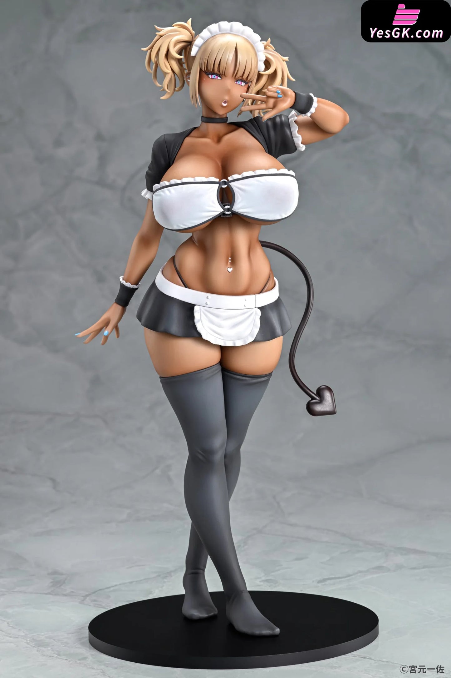 Original Black-Skinned Hottie Maid Succubus Cocoal Statue - Q-Six Studio [Pre-Order] Deposit / 1/6