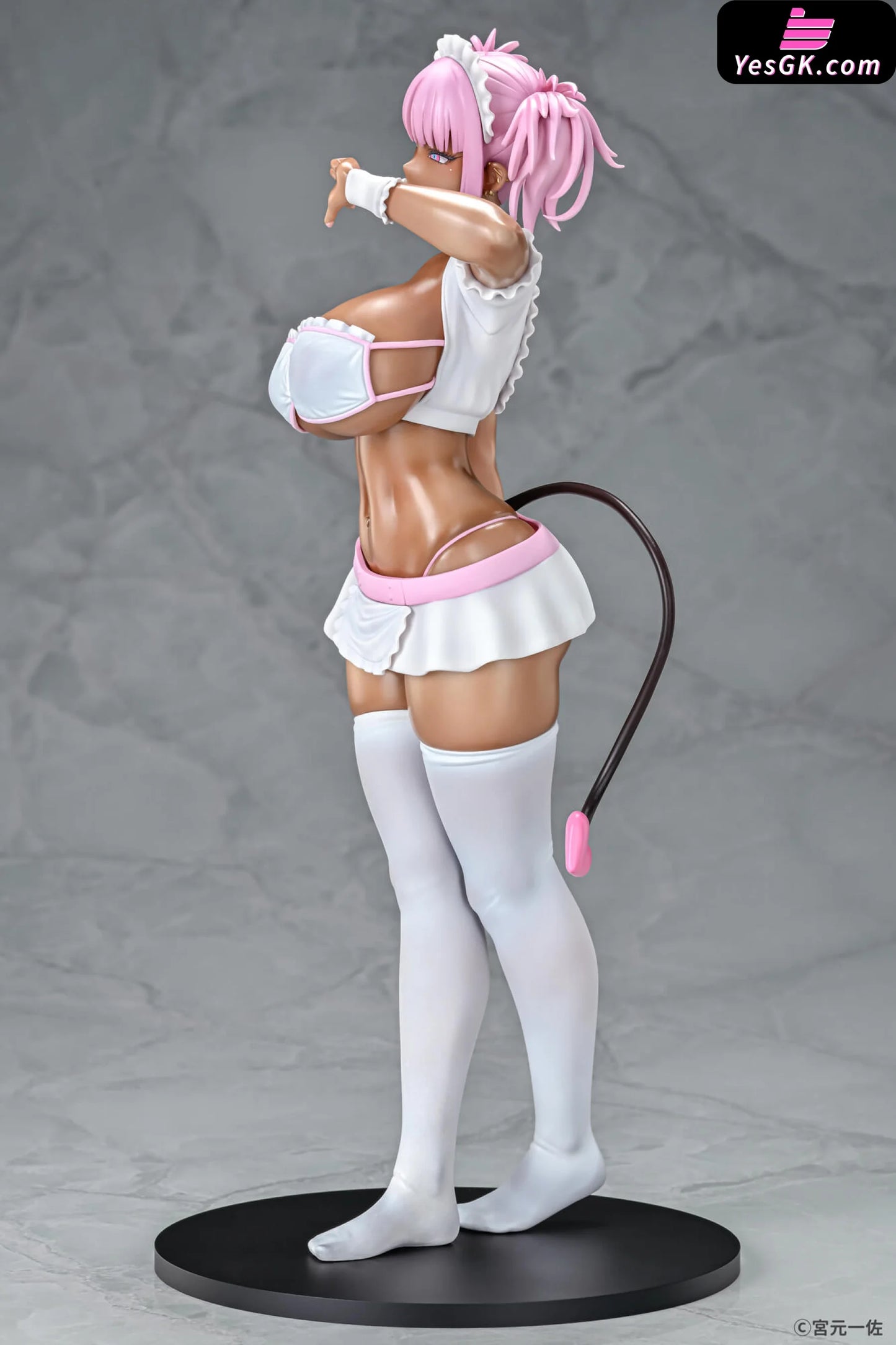 Original Black-Skinned Hottie Maid Succubus Cocoal Statue - Q-Six Studio [Pre-Order] Design